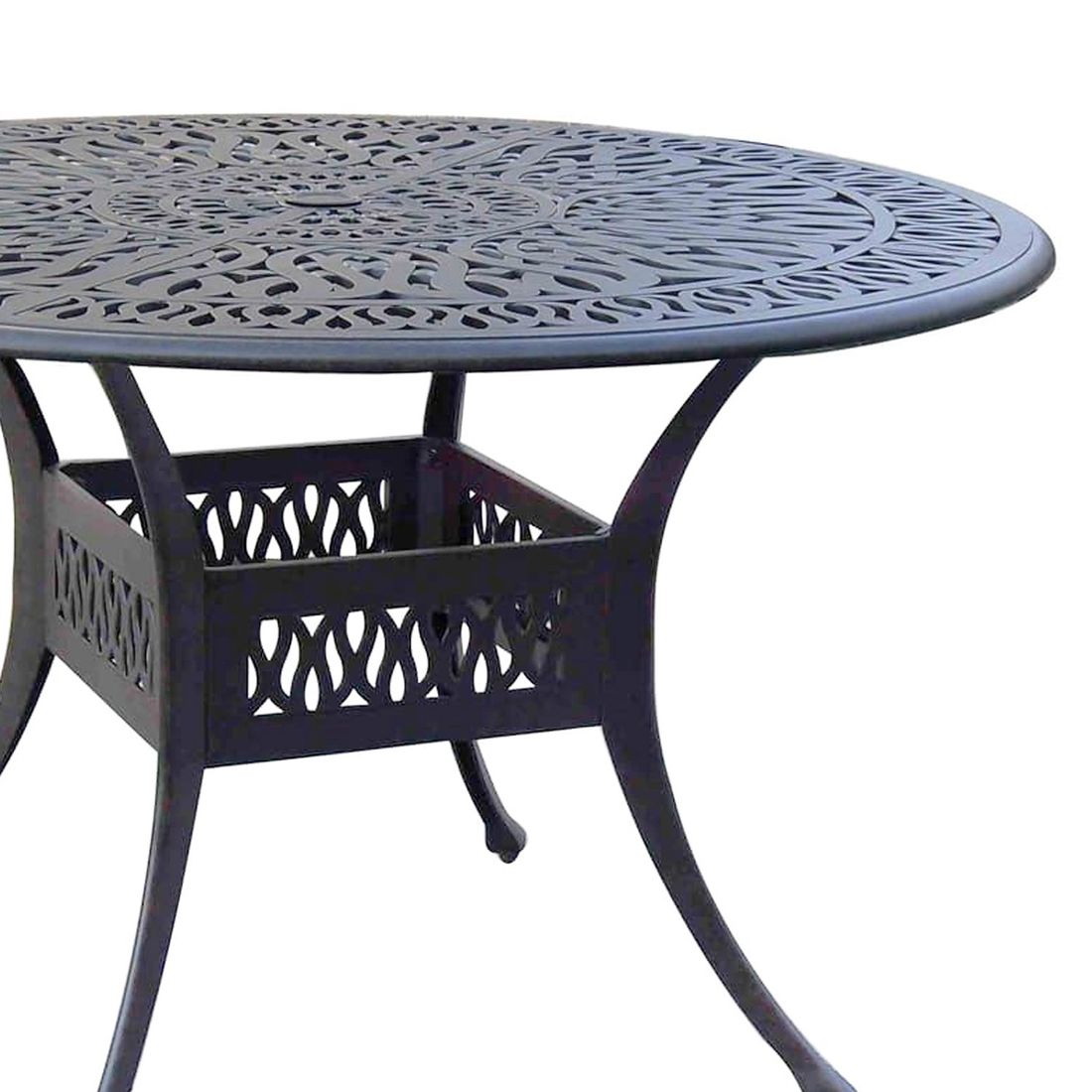 Hartman Amalfi Gartentisch Ø120cm Aluminiumguss