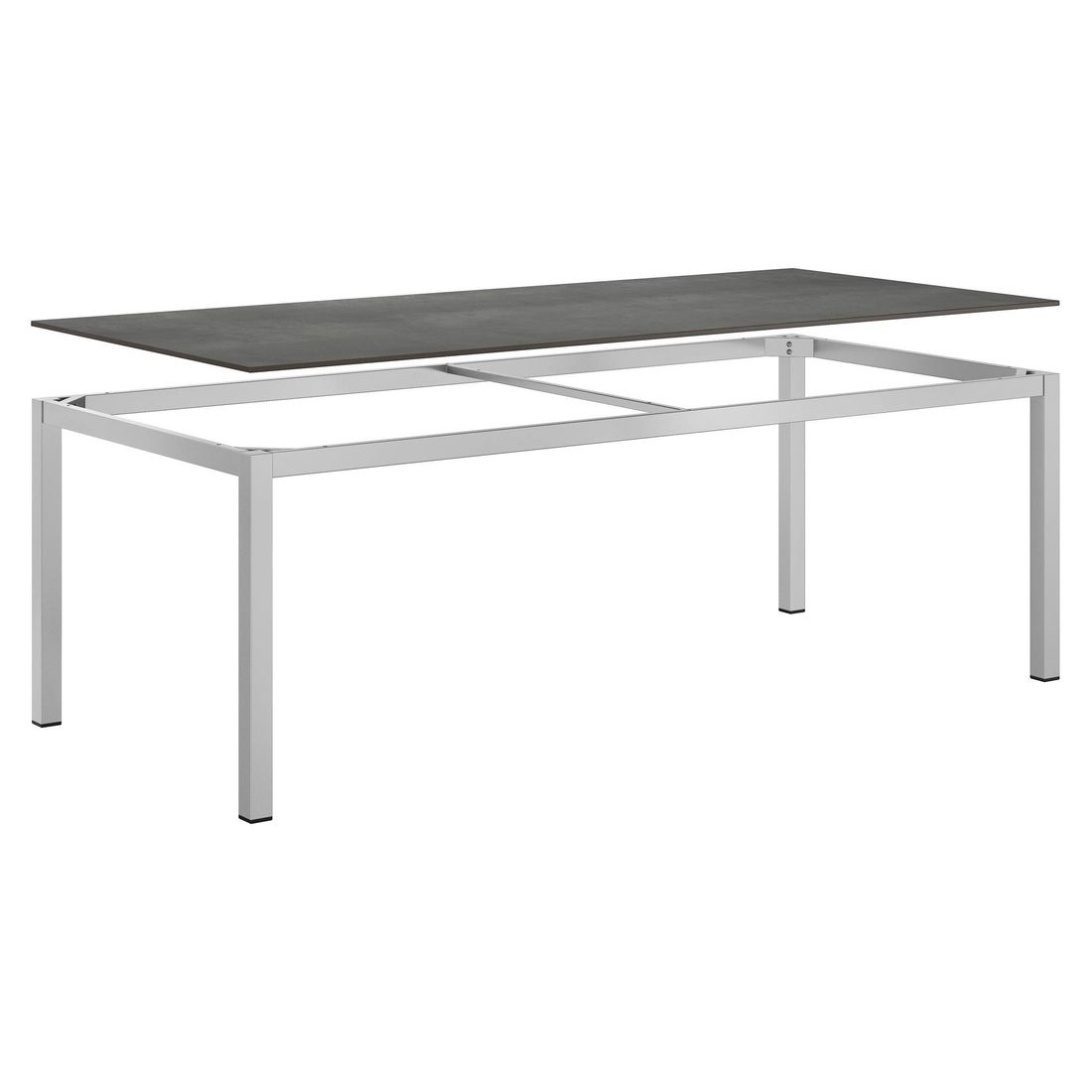 OUTLIV. Melbourne Gartenmöbel-Set XL (8 Plätze) Tisch 220x100cm