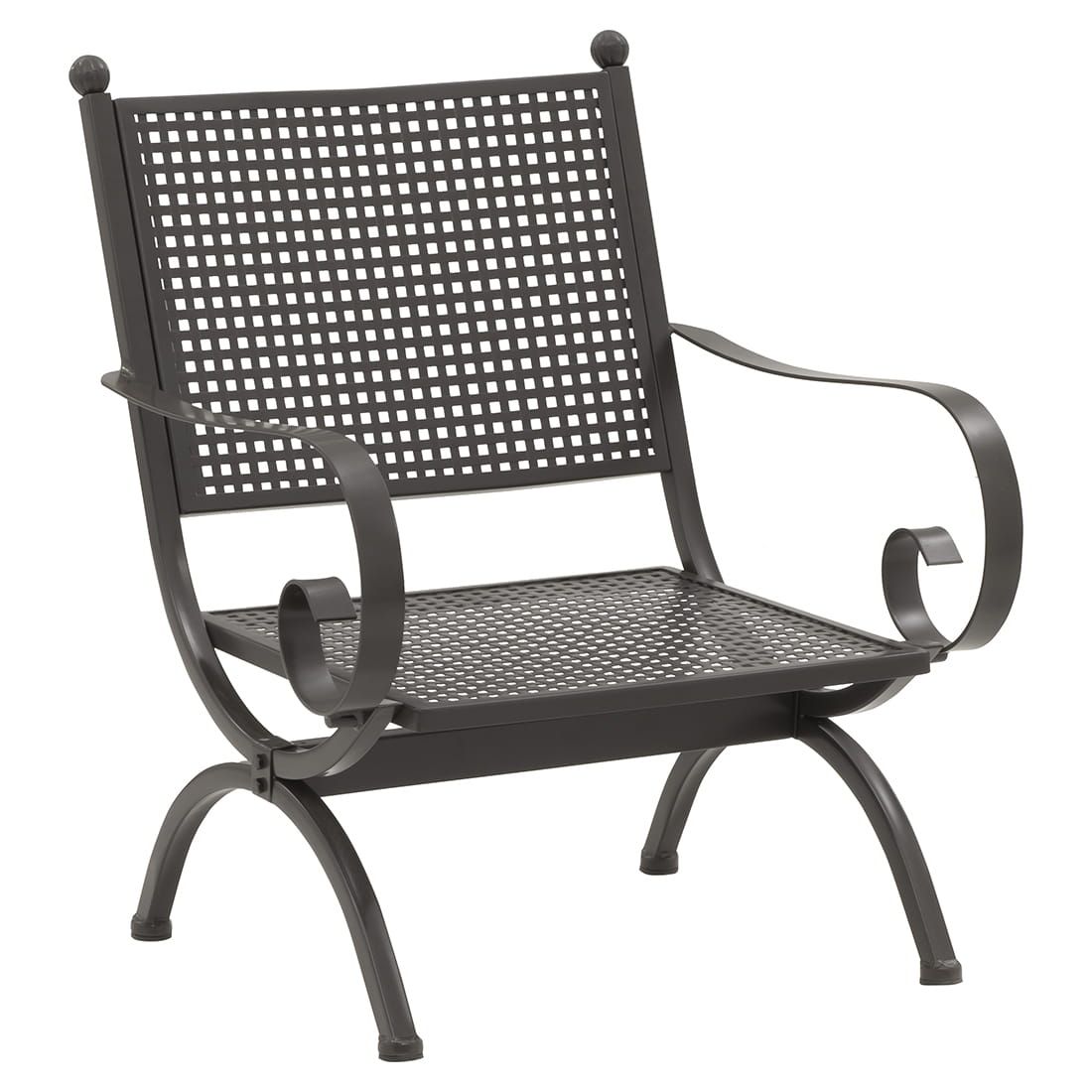 MBM Romeo Loungesessel Schmiedeeisen