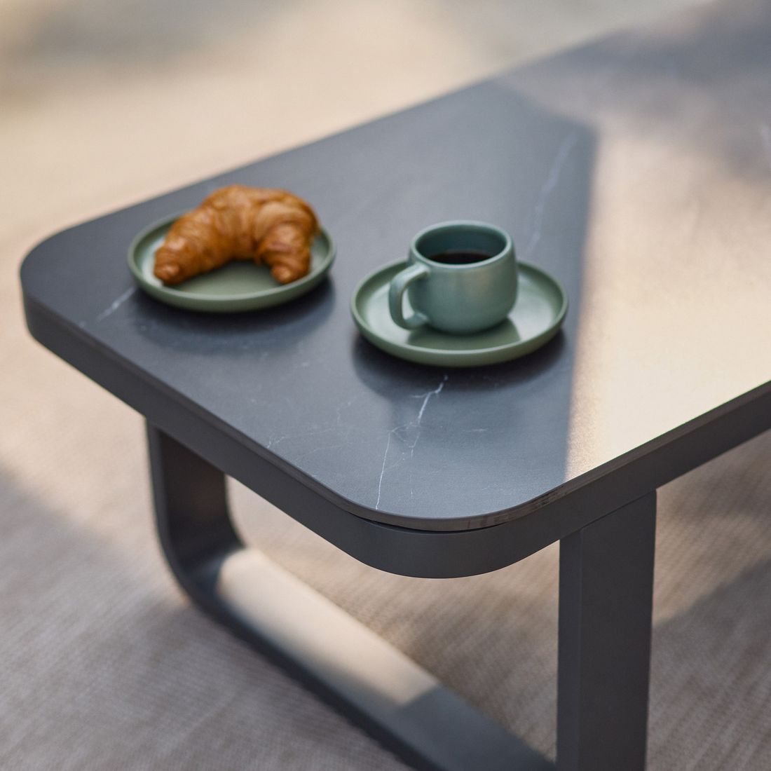 Hartman Milano Loungeset inkl. Loungetisch Aluminium/Olefin