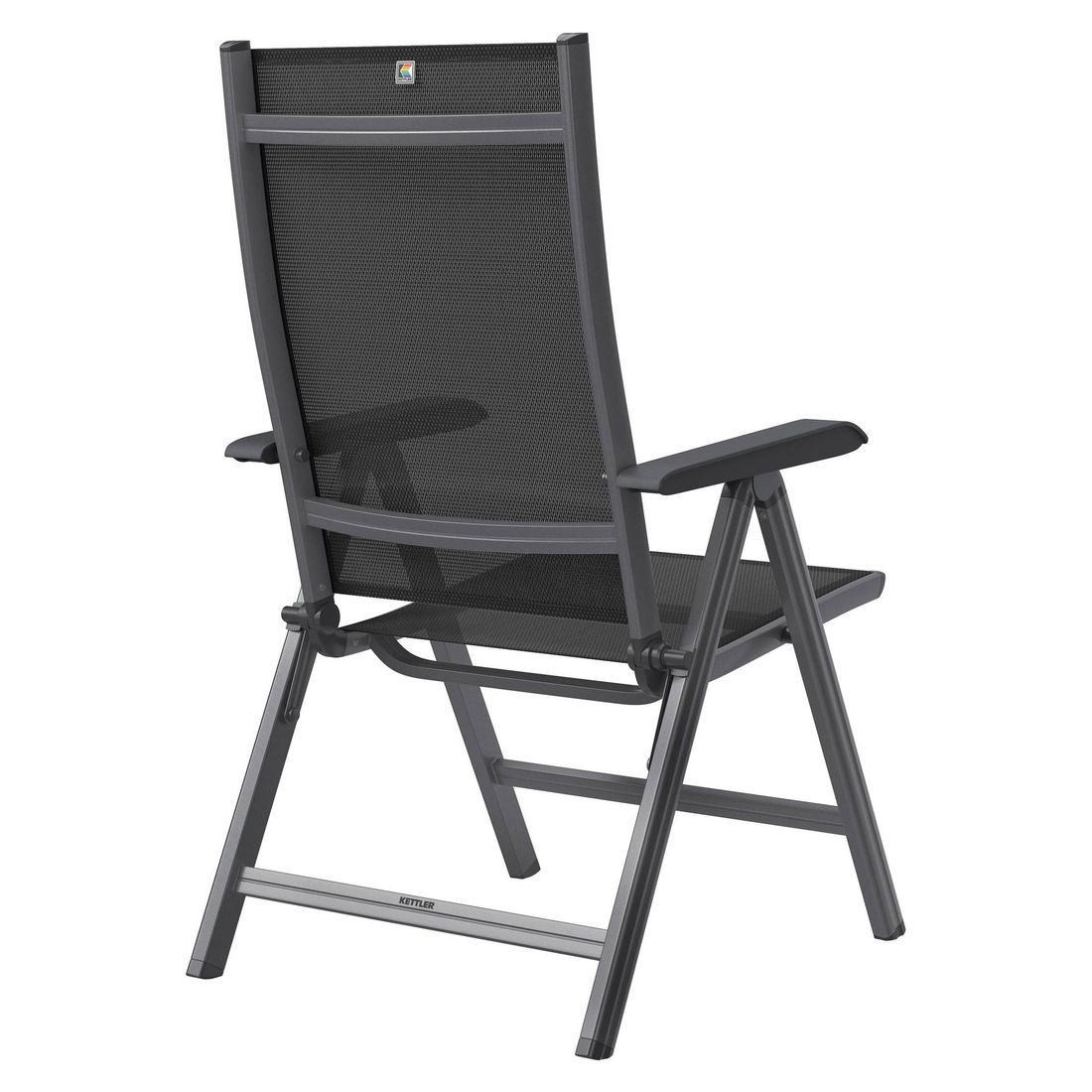 Kettler Basic Plus Klappsessel Aluminium/Outdoorgewebe
