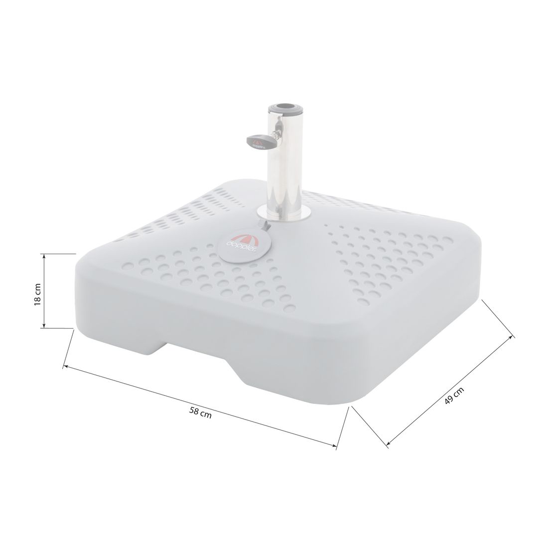 Doppler Active FILL-IT 20-40kg Füllsockel