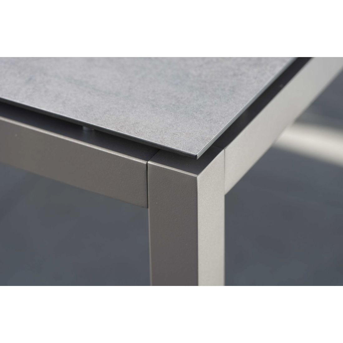 Stern Tischgestell 200x100 cm Aluminium
