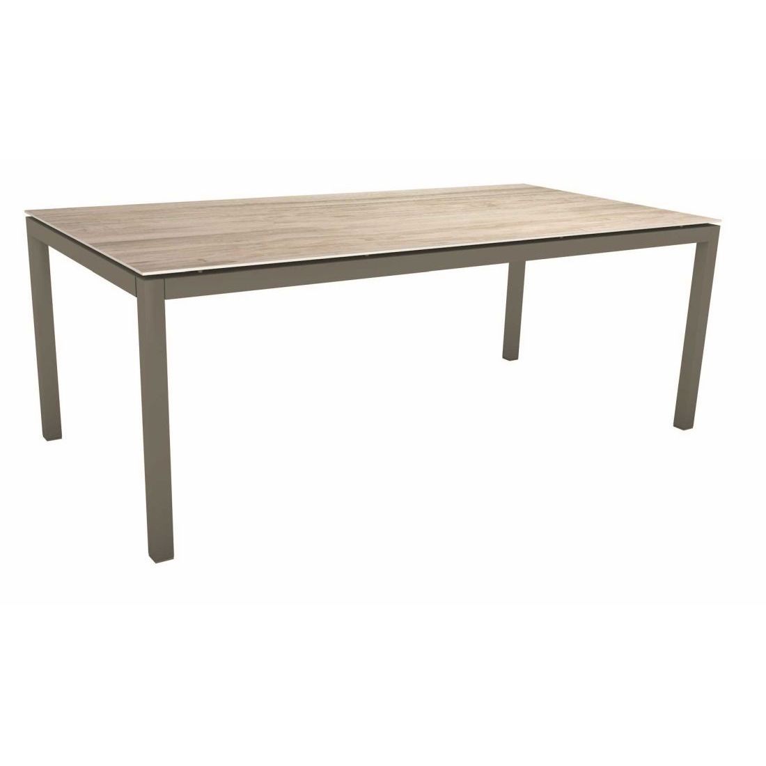 Stern Tischgestell 200x100 cm Aluminium