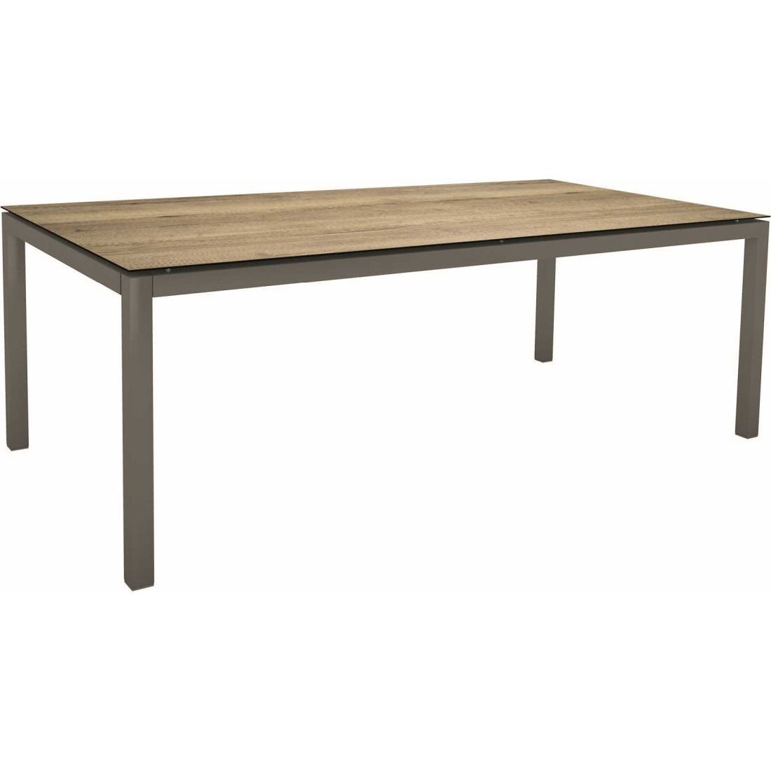 Stern Tischgestell 200x100 cm Aluminium