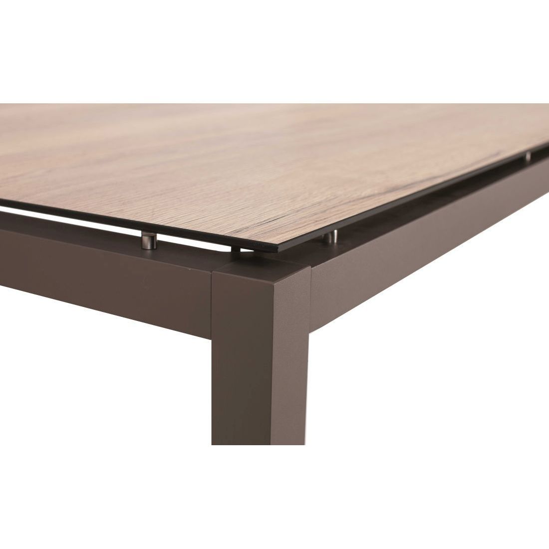 Stern Tischgestell 200x100 cm Aluminium