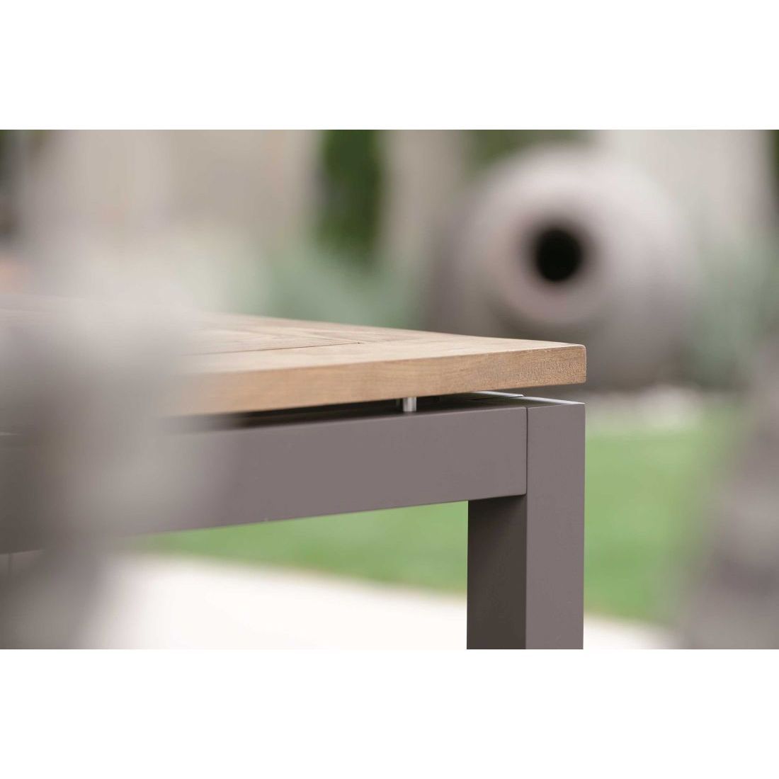 Stern Tischgestell 200x100 cm Aluminium