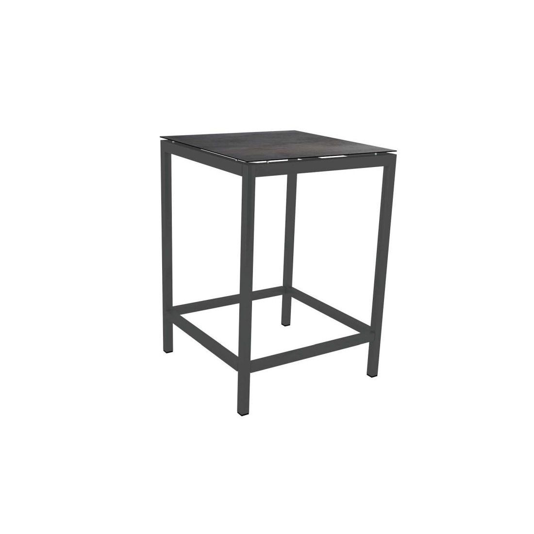 Stern Stehtischgestell 80x80cm Aluminium