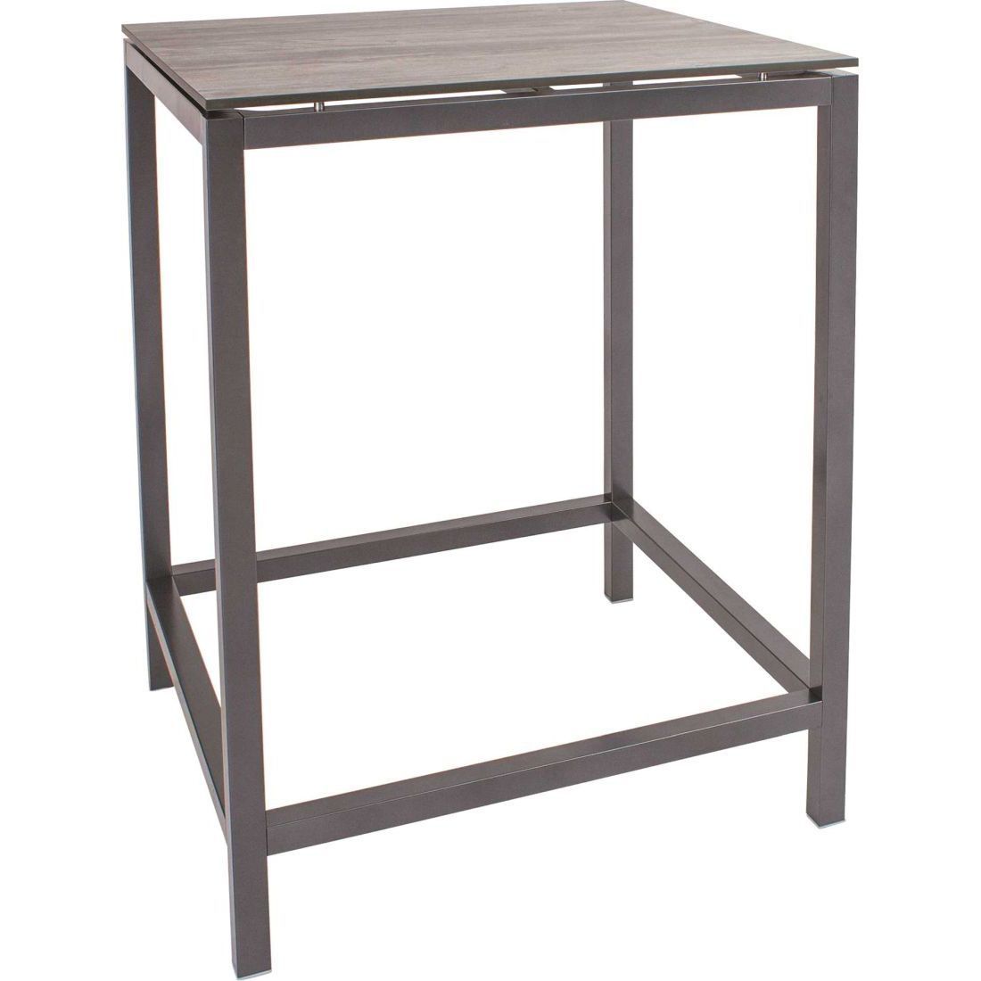 Stern Stehtischgestell 80x80cm Aluminium