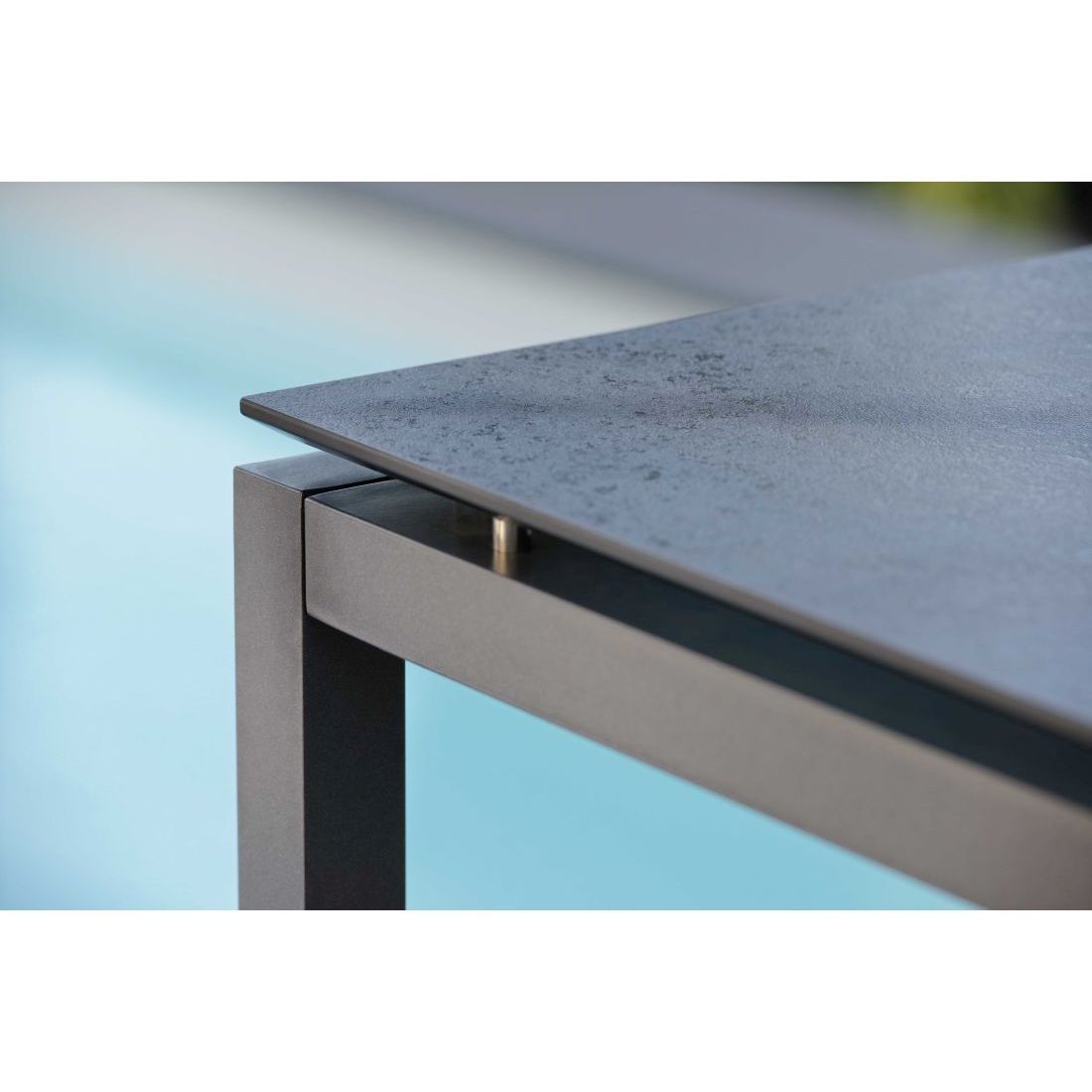 Stern Stehtischgestell 80x80cm Aluminium
