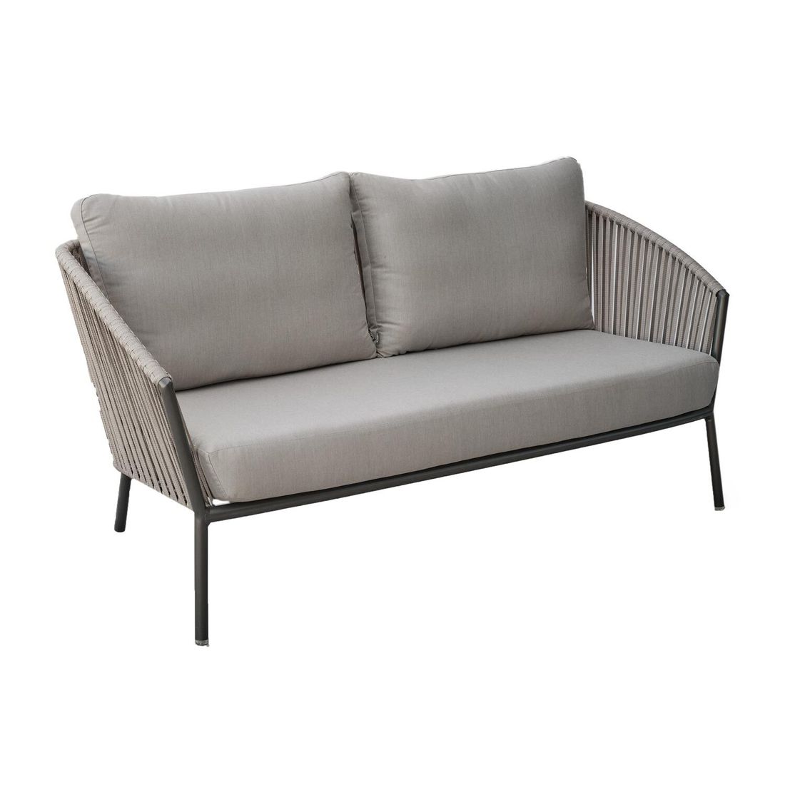 Stern Cliff Gartenloungesofa Aluminium/Rope/Polyacryl