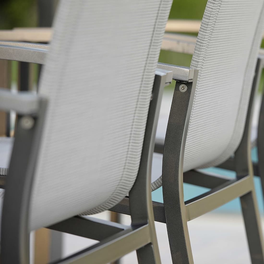 Stern Evoee Gartenmöbel-Set L (6 Plätze) Tisch 200x100cm