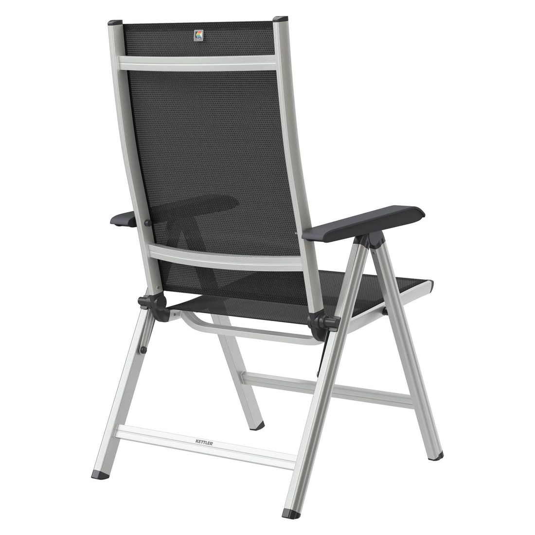 Kettler Basic Plus Klappsessel verstellbar Aluminium/Outdoorgewebe