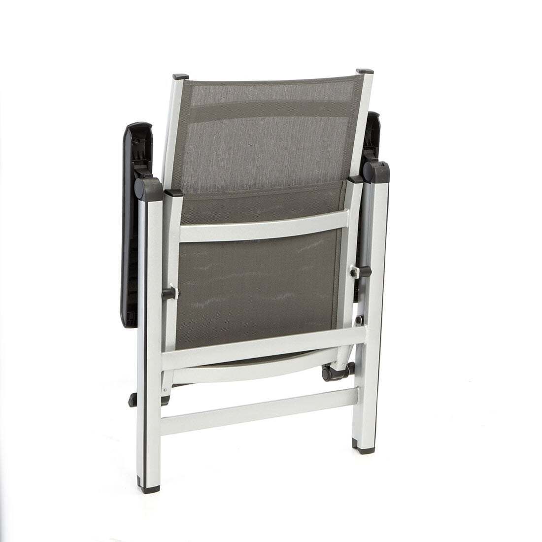 MWH Elements Gartenmöbel-Set M verstellbar (4 Plätze) Tisch 160x90cm