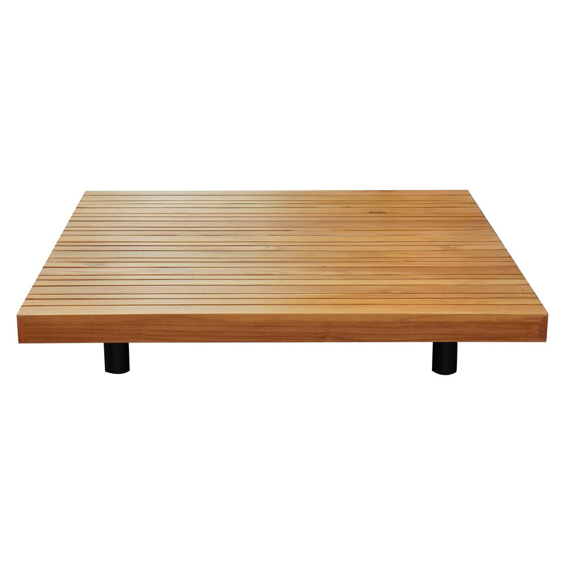 LC Garden Sunbay Loungetisch 120x120cm Aluminium/Teak