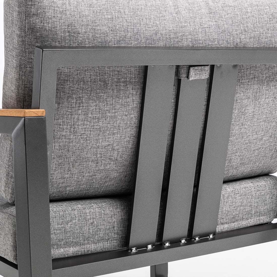 Kettler Ocean Skid Modular Loungesessel Aluminium/Olefin