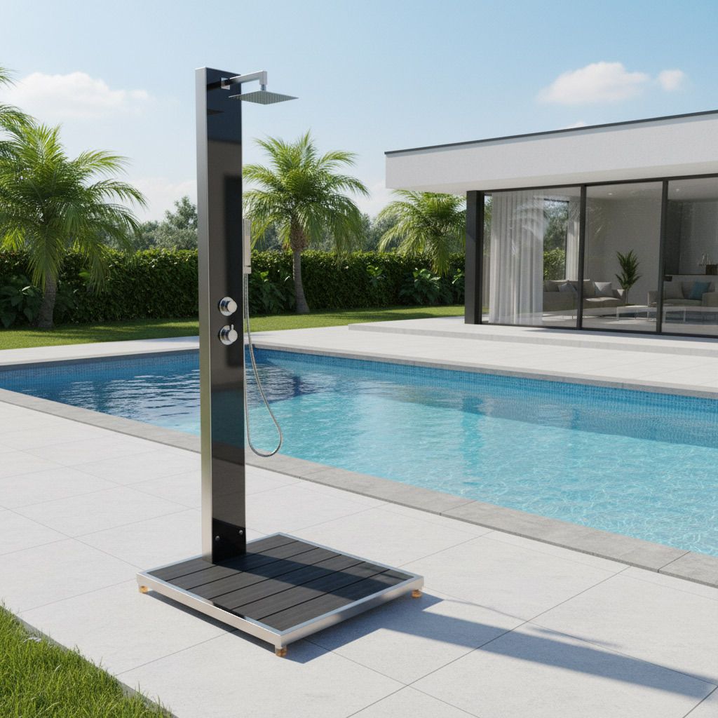 Ideal Kuba Gartendusche Warmwasser