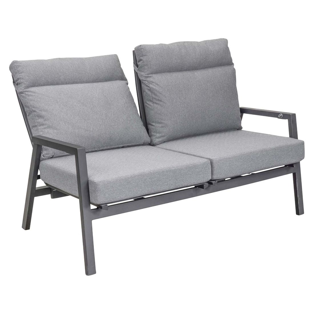 LC Garden Sondrino Dininglounge verstellbar mit OUTLIV. Tisch 150x90cm Aluminium/Polyester