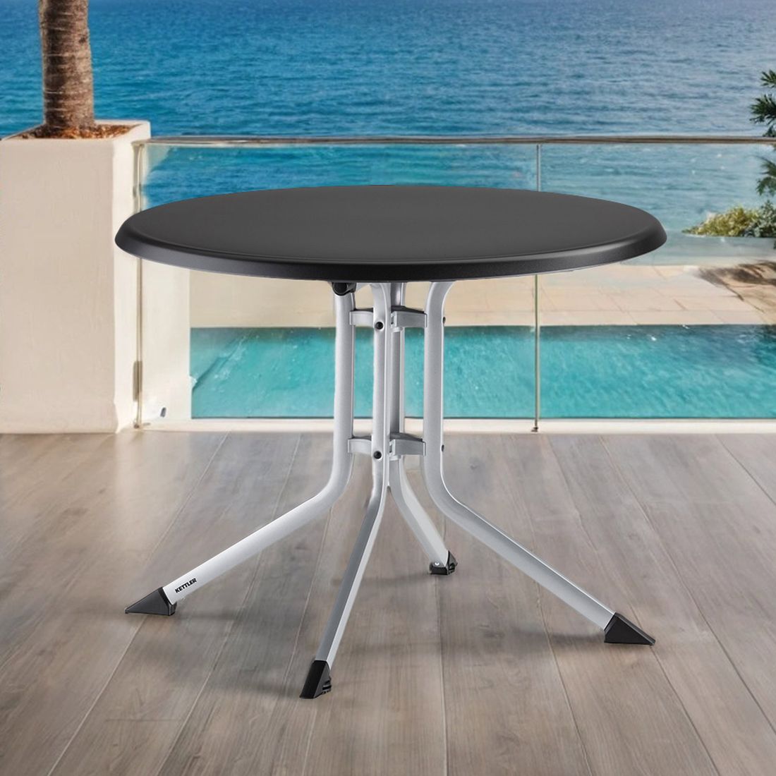 Kettler Boulevard Klapptisch Aluminium/Kettalux-Plus