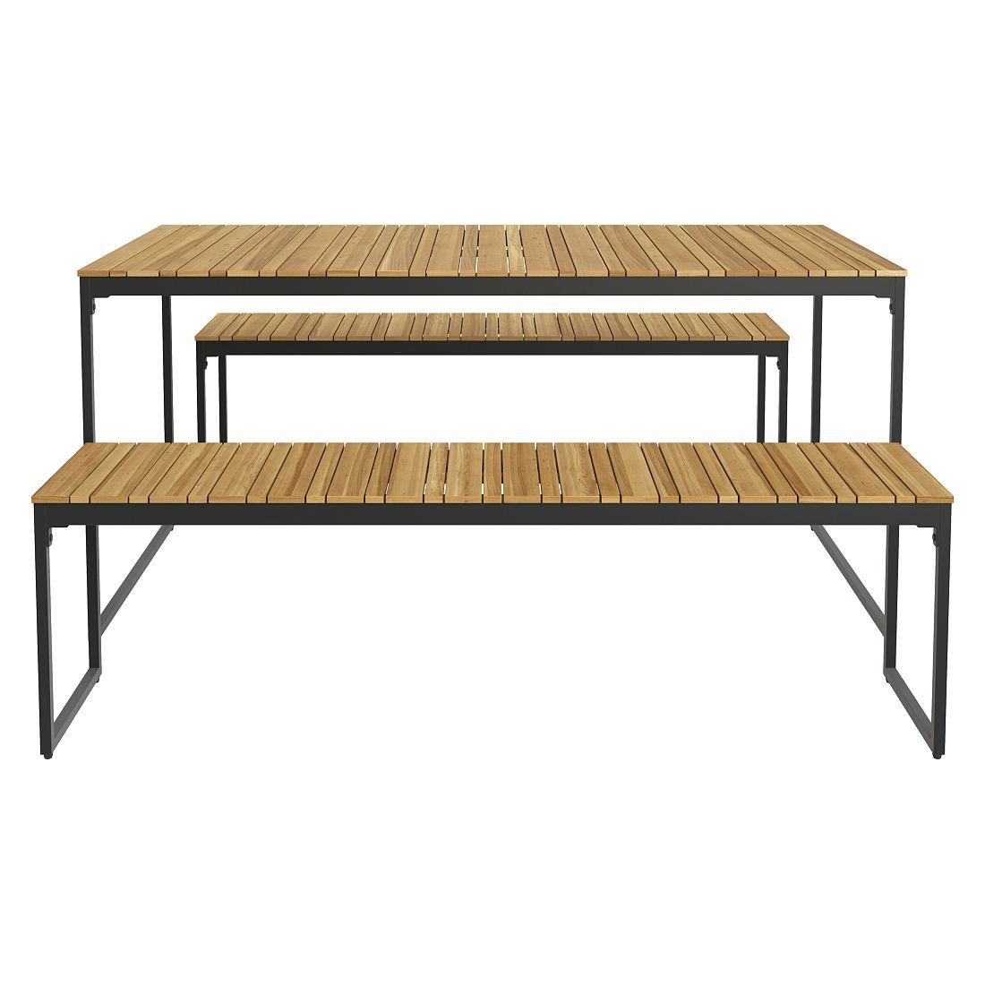 OUTLIV. Floris Gartenmöbel-Set M (4 Plätze) Tisch 160x78cm