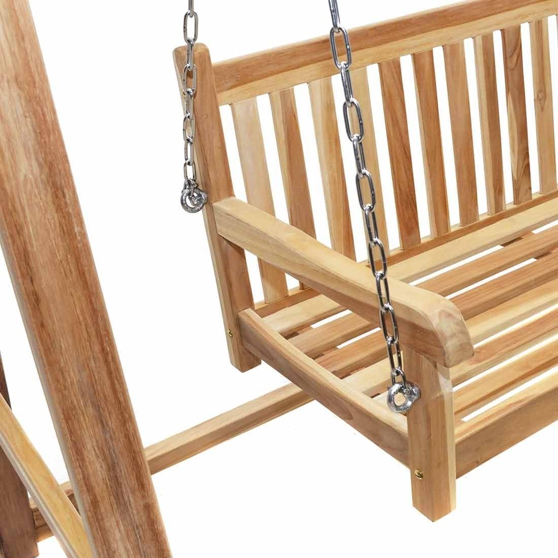Ploß Virginia Schaukelbank Eco-Teak / ohne Gestell