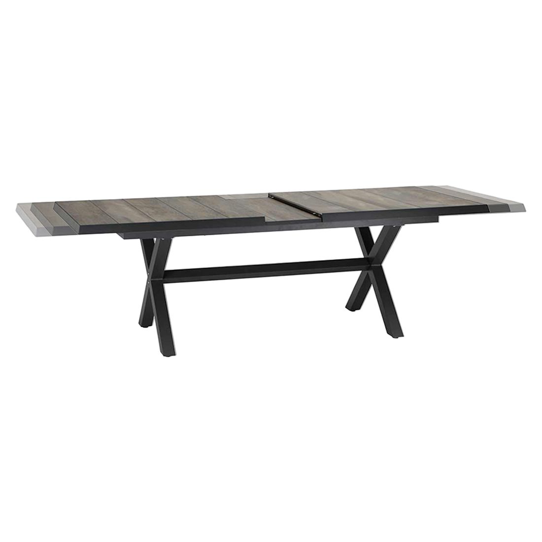 Siena Garden Corido Gartenmöbel-Set L verstellbar (6 Plätze) Tisch 200/260x100cm