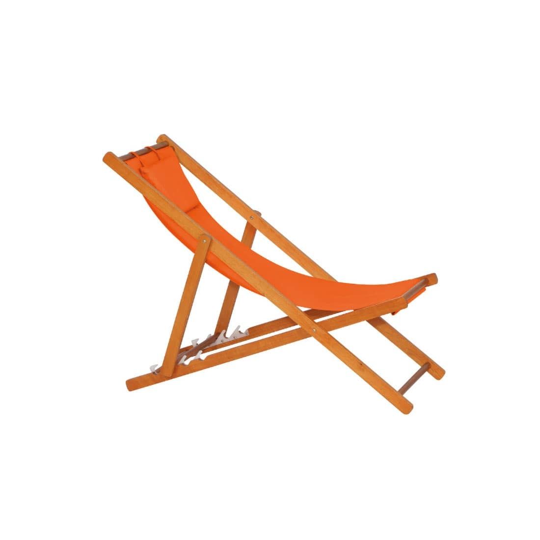 Siena Garden Faro Beach-Liegestuhl Holz/Textilene