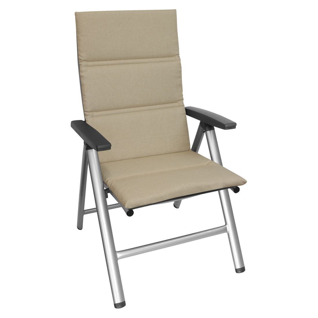 KETTtex Basic Gartenstuhlauflage Hochlehner 48x120cm Kunstfaser