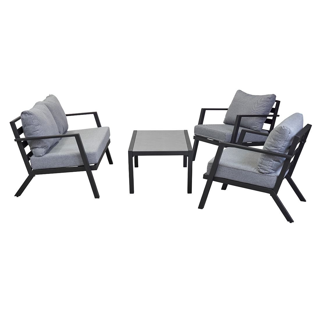 LC Garden Bondino Loungeset inkl. Loungetisch Aluminium/Kunstfaser