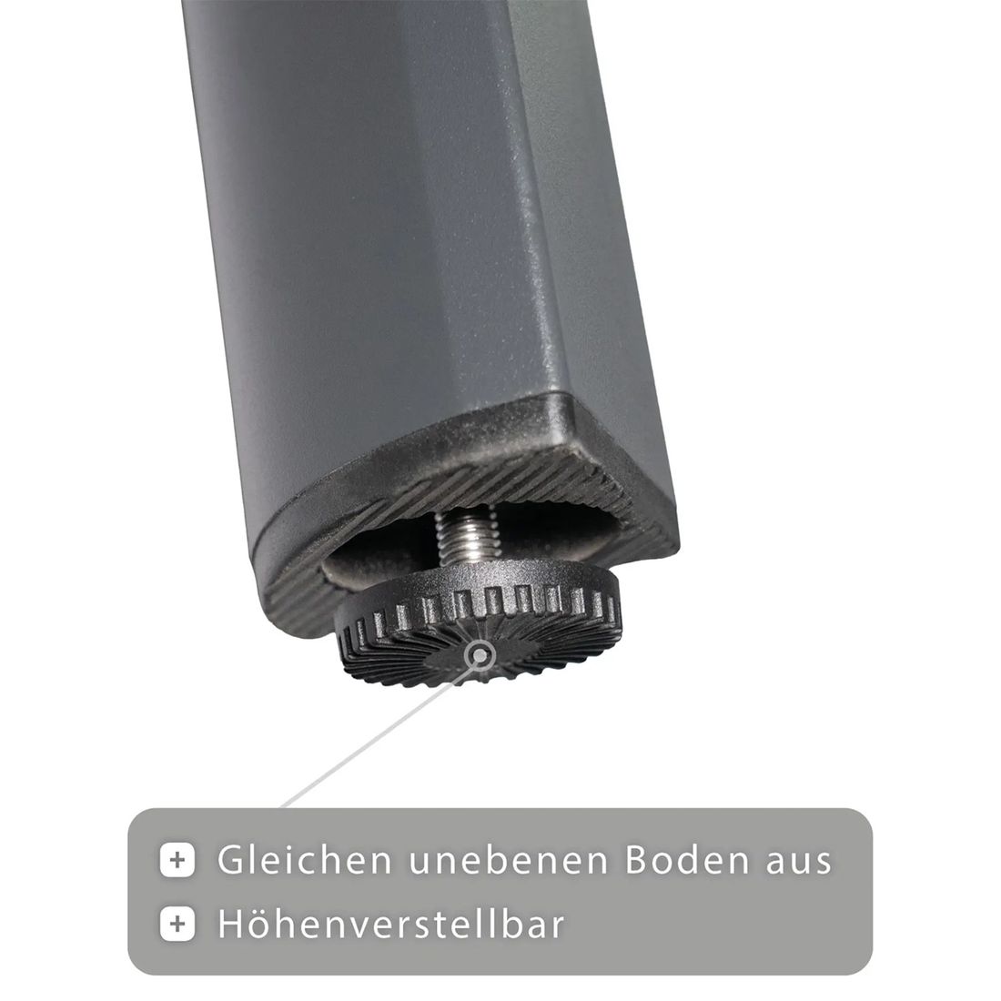 Siena Garden Silva Gartentisch Aluminium/HPL