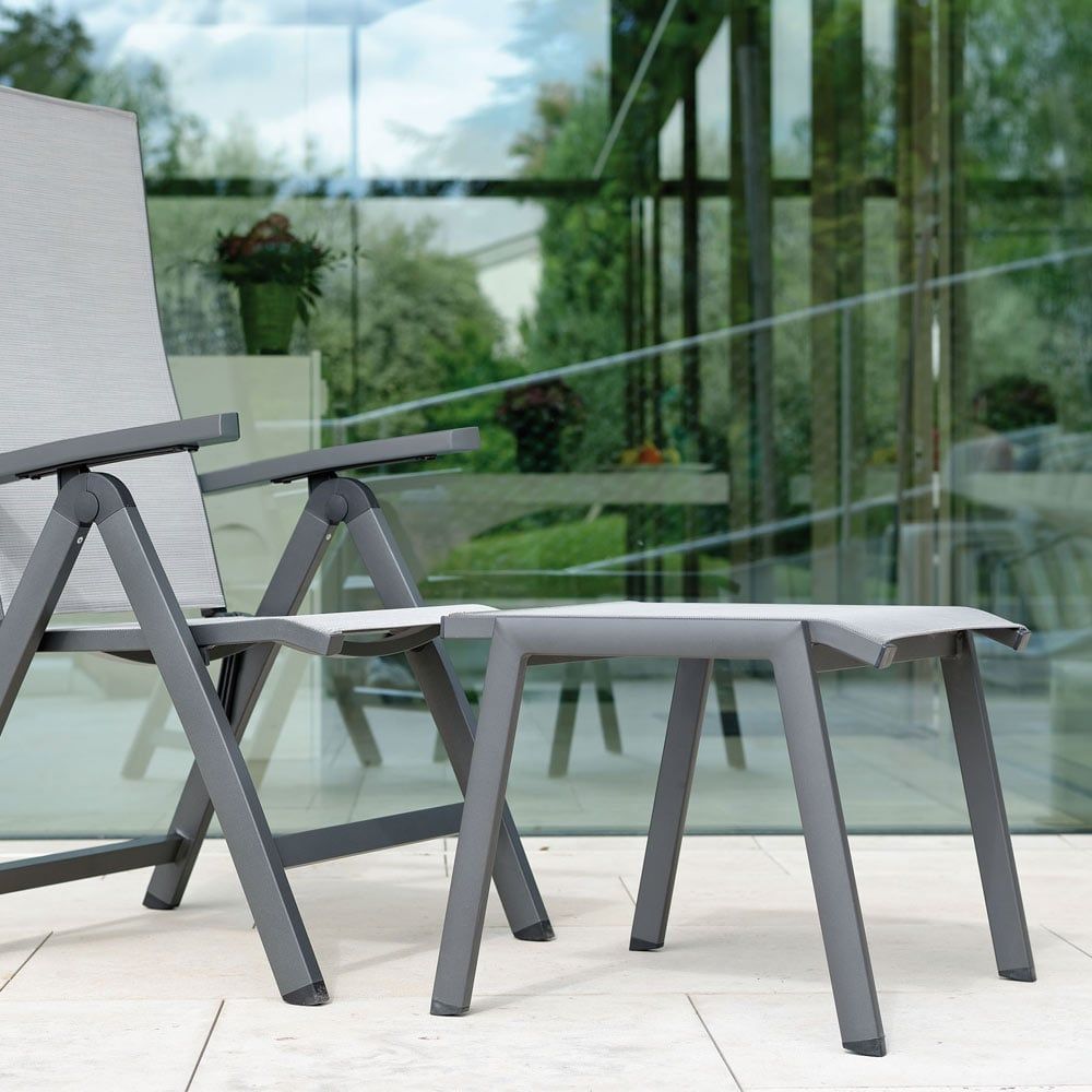 Stern Allround Hocker Aluminium/Textilene