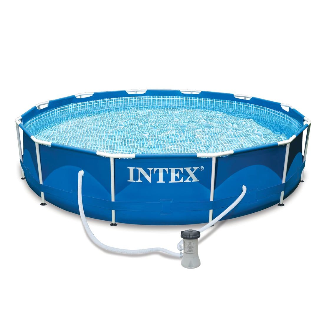 INTEX Frame Pool-Set Ø366cm m. Kartuschenfilter