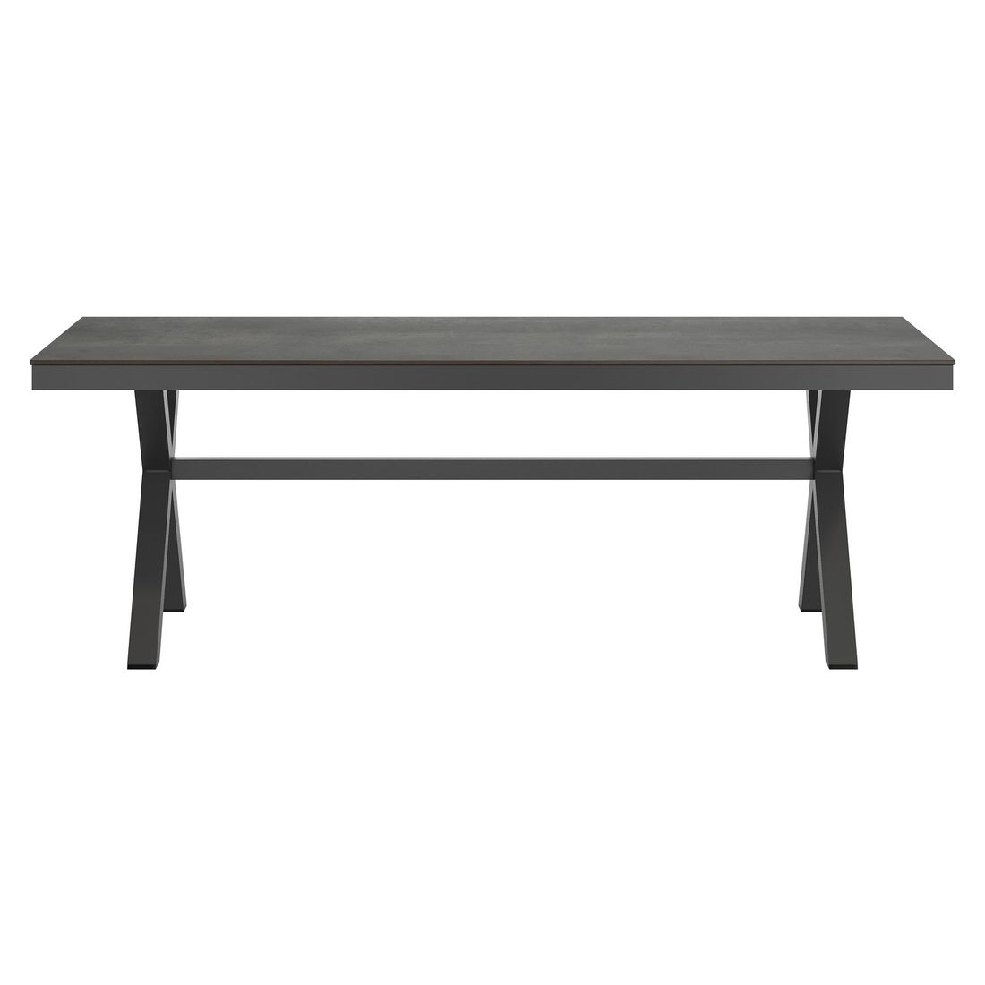 OUTLIV. Gartentisch 220x100cm Aluminium/HPL