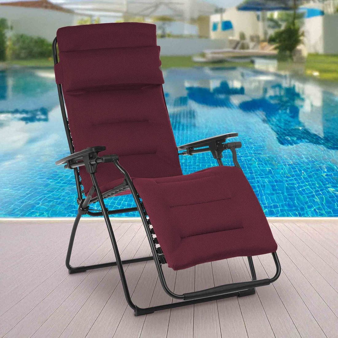 Lafuma Futura Relaxliege Stahl/AirComfort