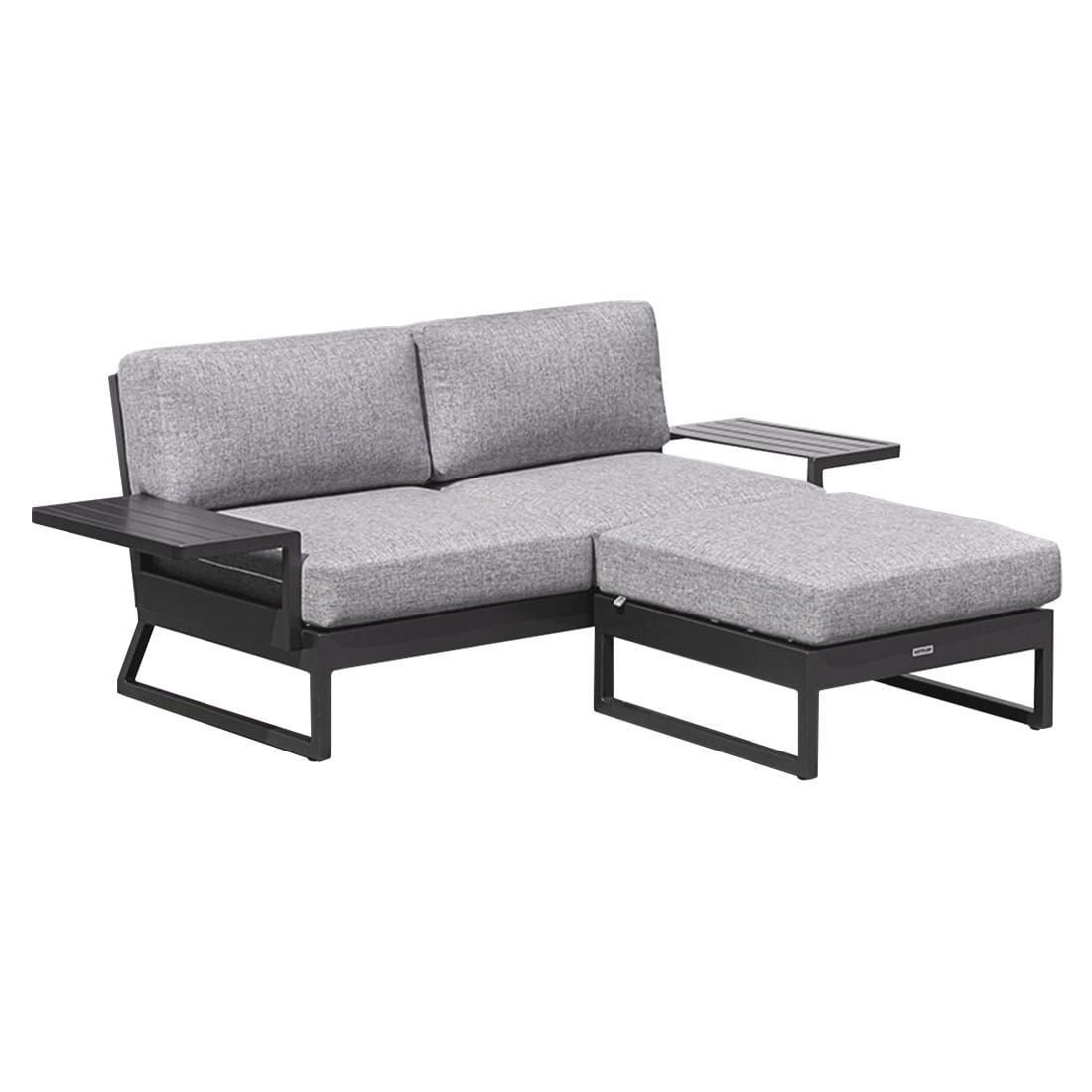 Kettler Ocean Skid Platform Gartensofa 4-tlg. Aluminium/Olefin