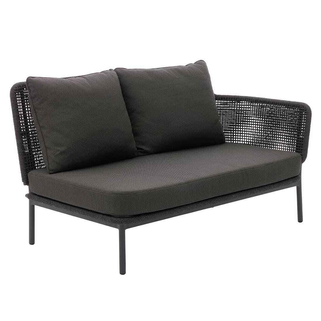 Interliving 7005 Loungeset 5-tlg. mit Tisch 89x89 cm