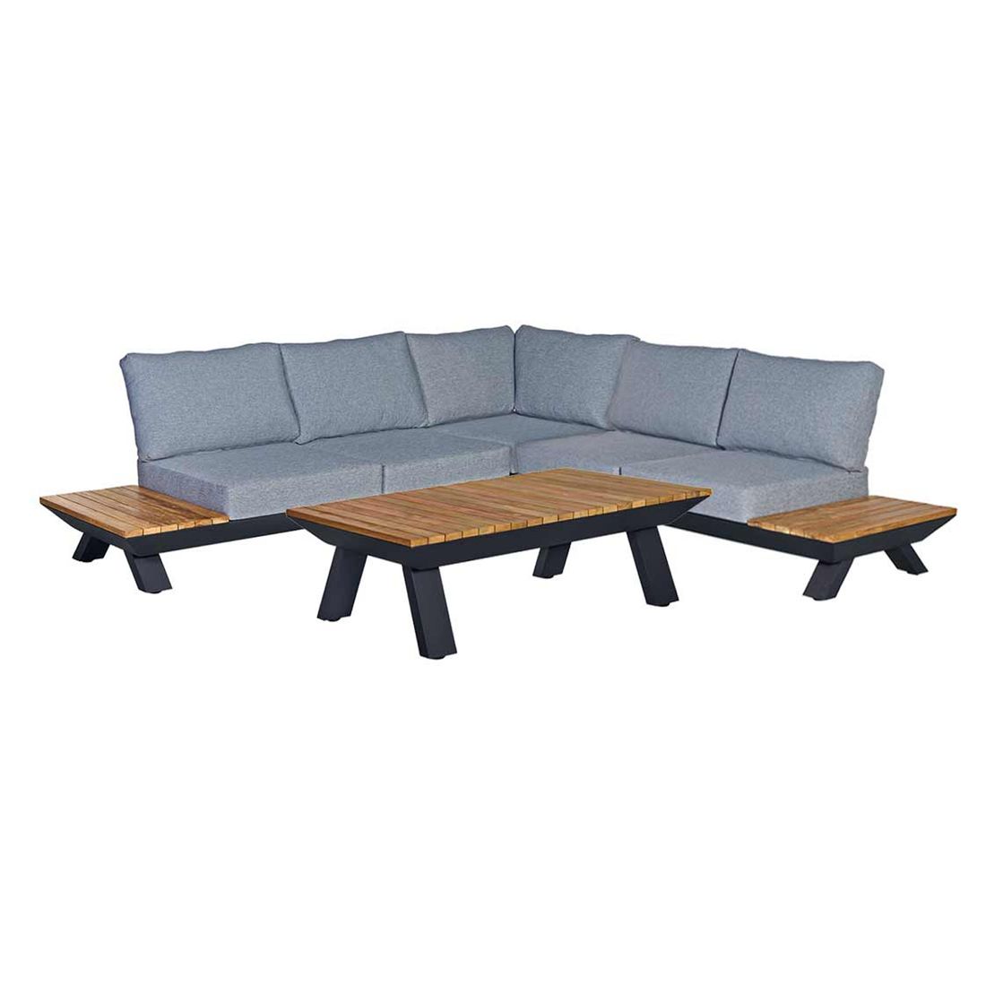 OUTLIV. Oktava Ecklounge 3-tlg. Aluminium/Olefin