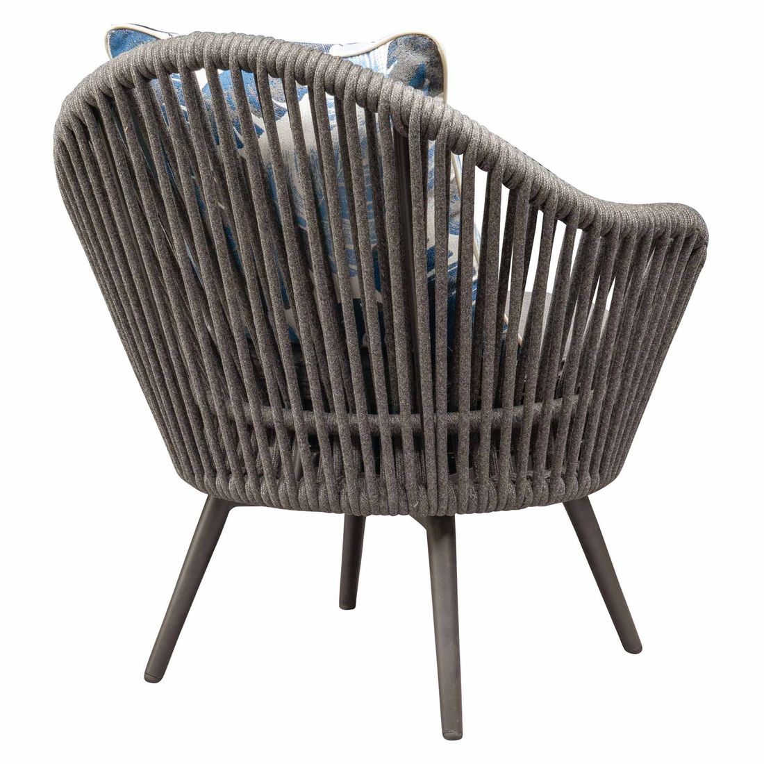 LC Garden Bari Loungesessel Aluminium/Rope