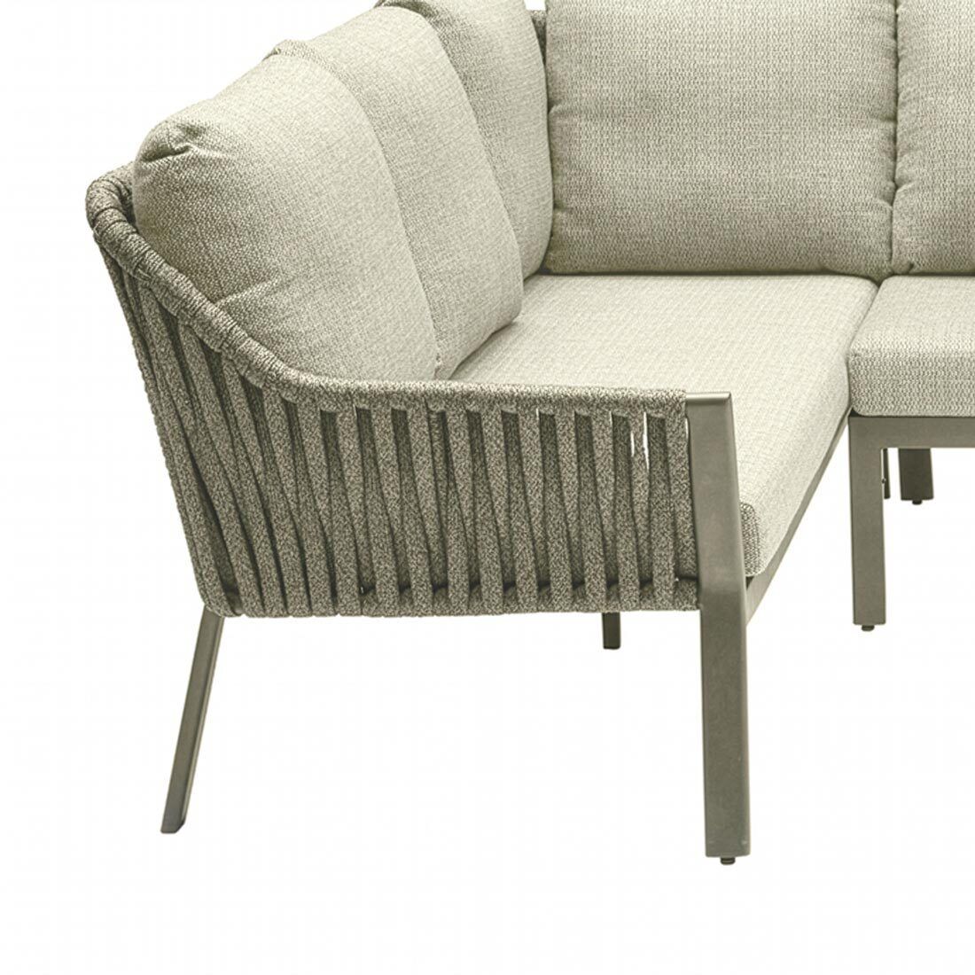 LC Garden Sofano Dininglounge Aluminium/Rope/Olefin
