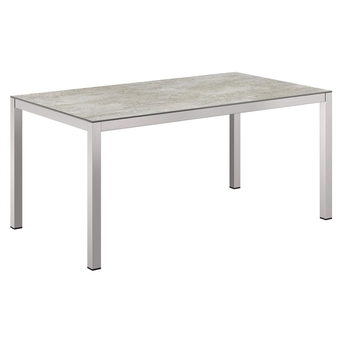 OUTLIV. Gartentisch 160x90cm Edelstahl/Dekton