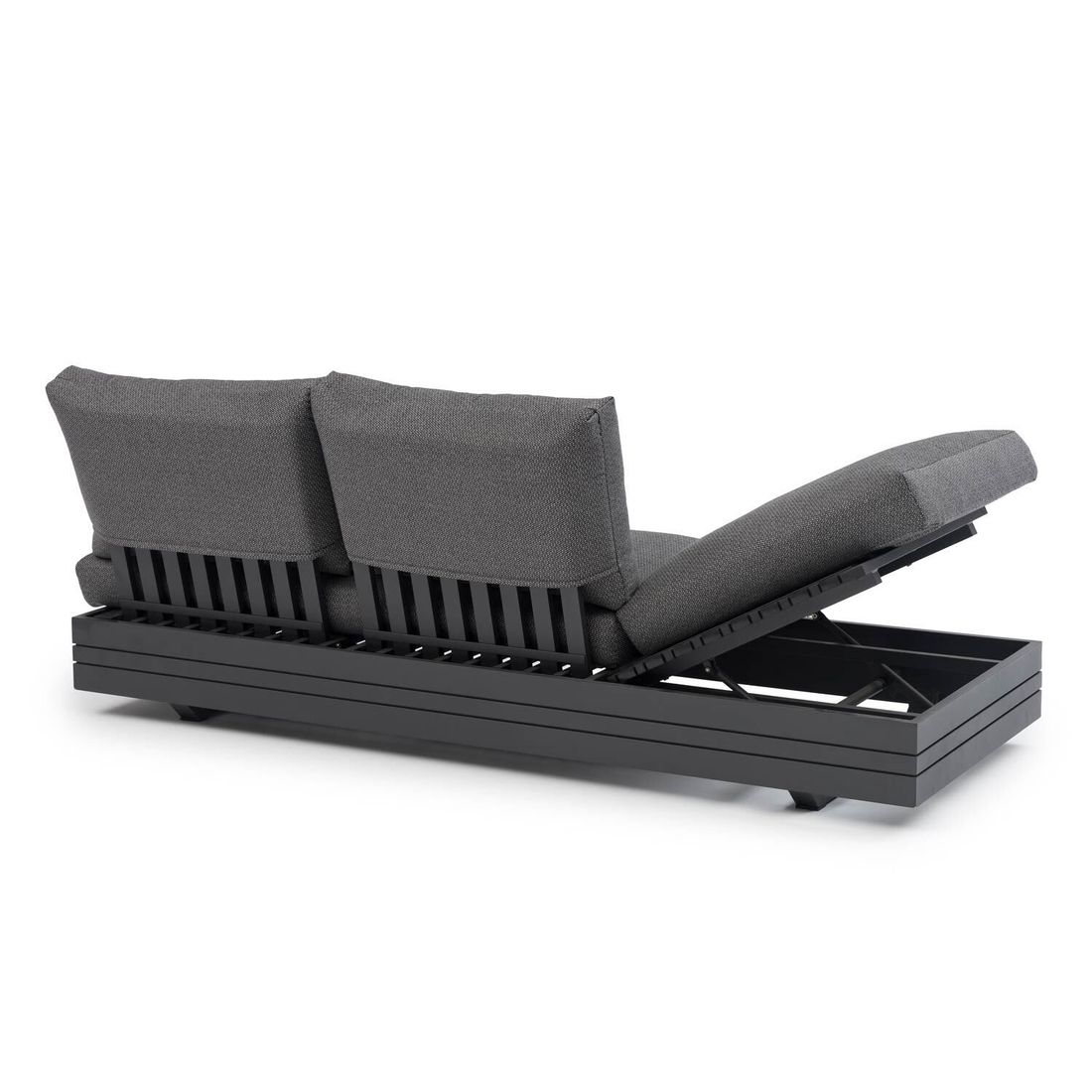 Zebra Cubo Neo Ecklounge inkl. Loungetische Aluminium/Sunproof