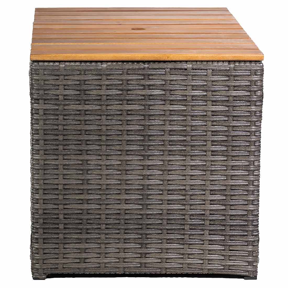 OUTLIV. Multifunktionales Daybed Aluminium/Polyrattan