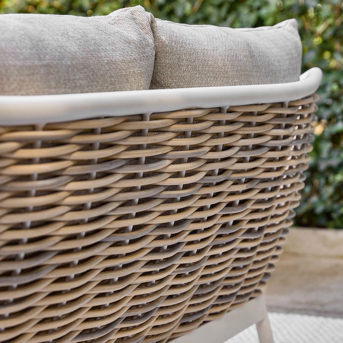 Apple Bee Milou Loungeset inkl. Loungetische Aluminium/Polyrattan/Bee Wett