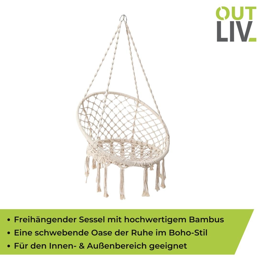 OUTLIV. Capri Hängesessel Bambus