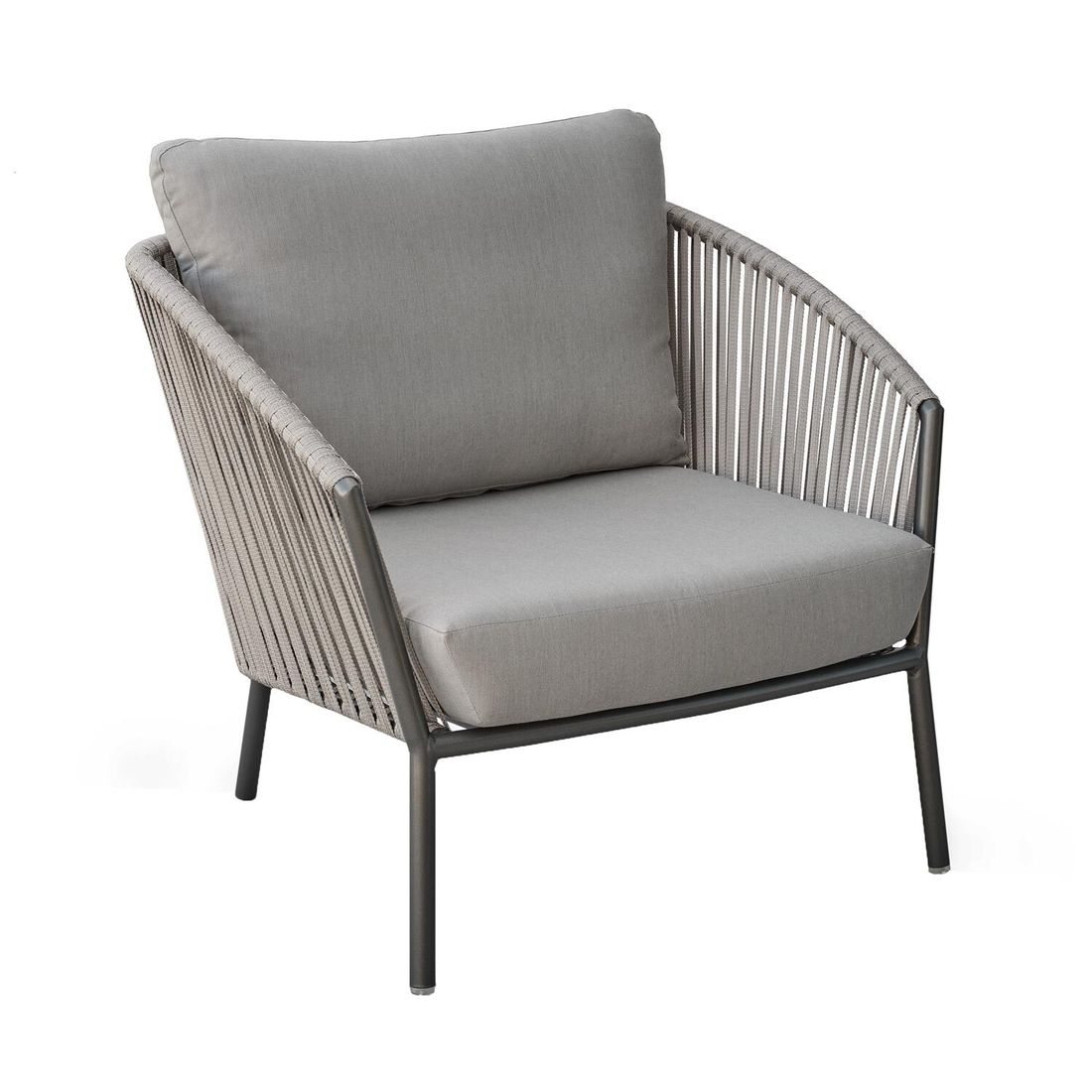 Stern Cliff Loungesessel Aluminium/Rope/Polyacryl