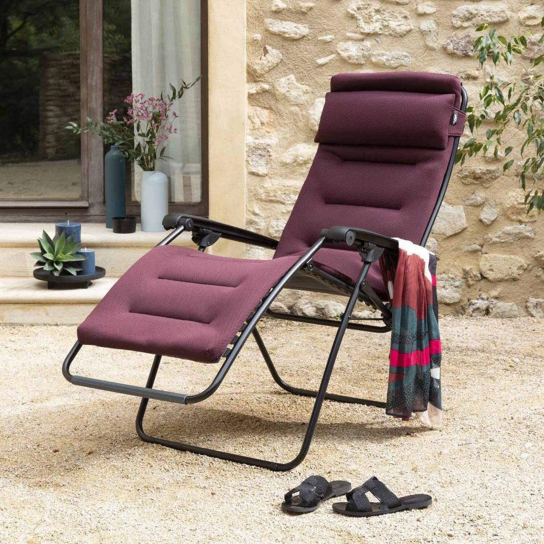Lafuma RSX Clip Relaxliege Stahl/AirComfort