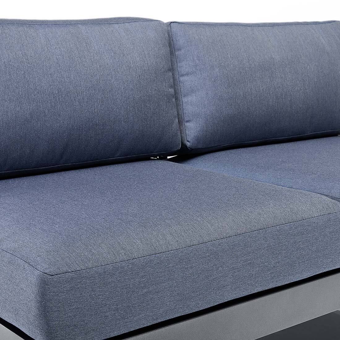 Kettler Ocean Skid Platform Gartenloungesofa Aluminium/Agora