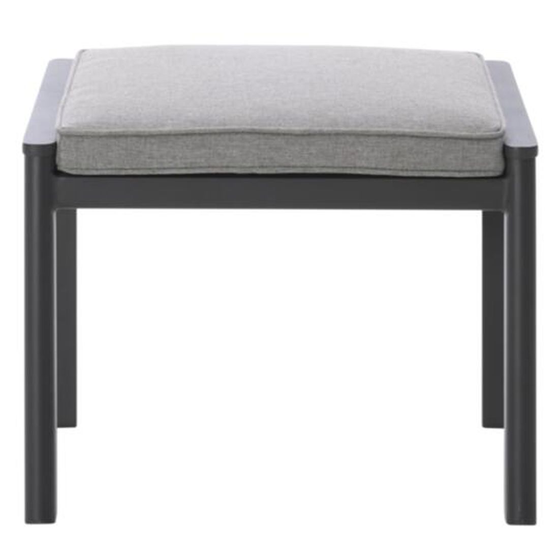 Interliving 7014 Gartenhocker Aluminium mit Sitzkissen