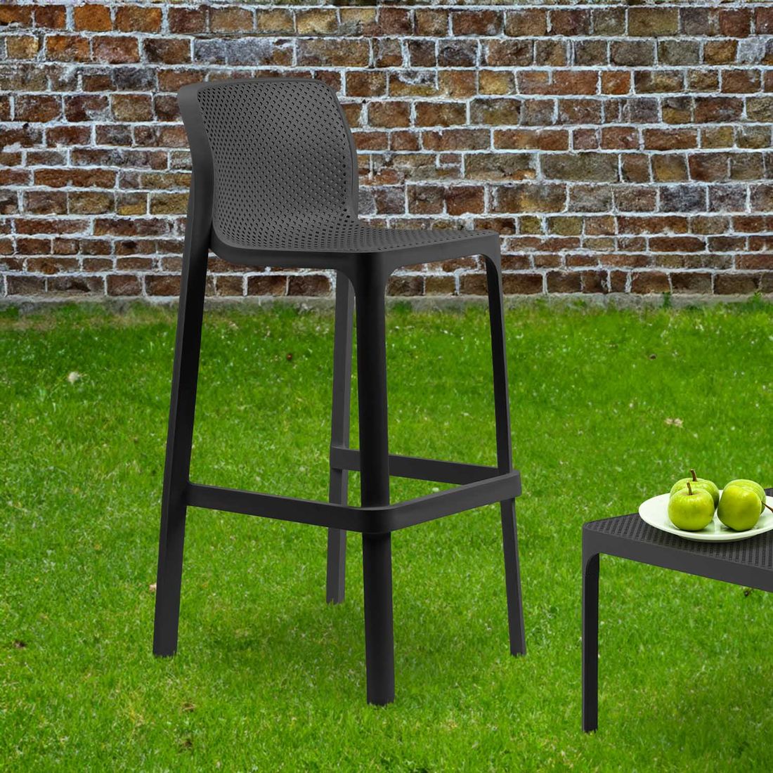 Nardi Net Garten-Barstuhl Kunststoff