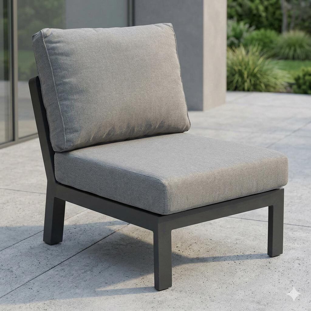 LC Garden Bondino Mittelmodul Aluminium/Polyester